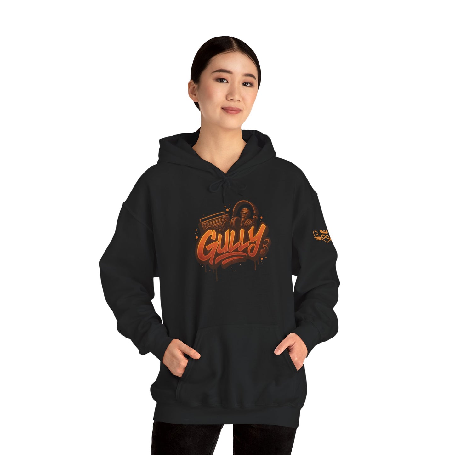 Gully Goods Street Blaze Drip Hoodie - Urban Apparel