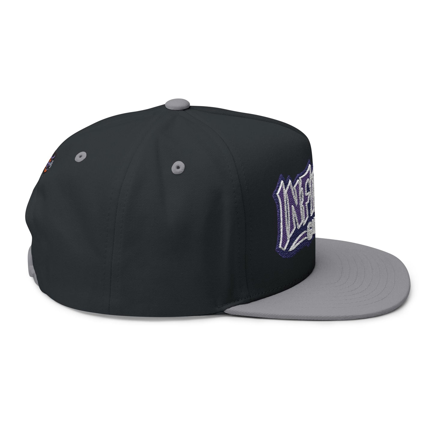 Gully Graffiti Snapback - Black Flame Edition Hat