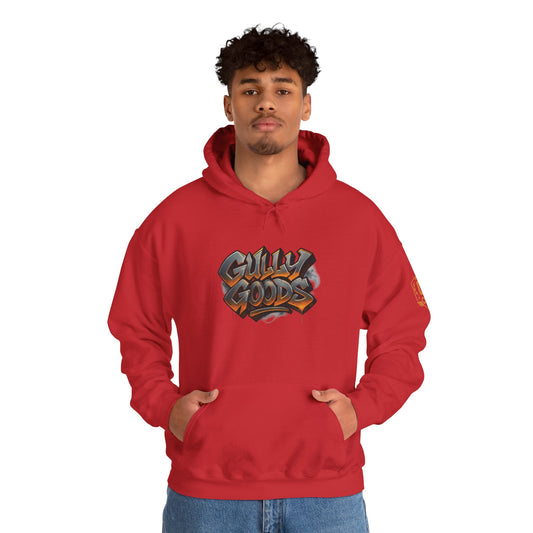 Gully Graff Tag Style Hoodie - High-Quality Streetwear