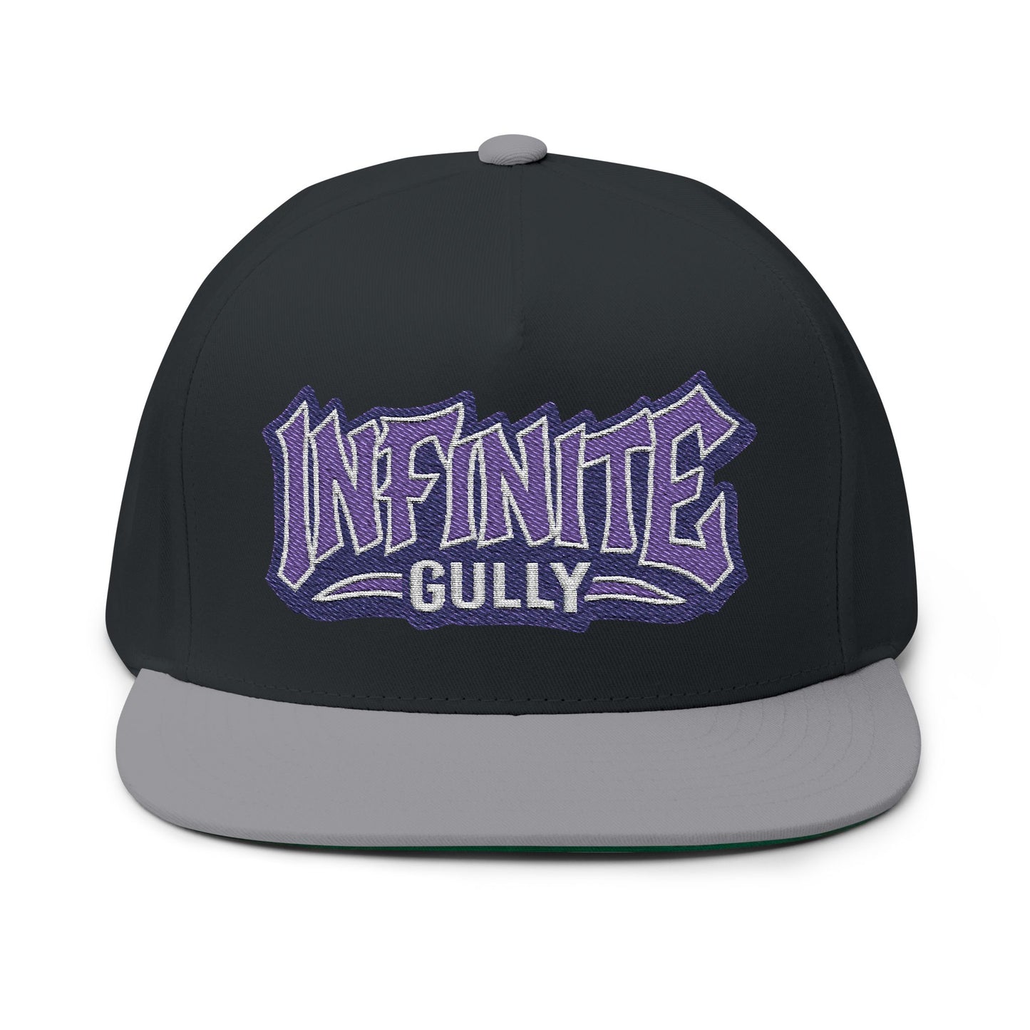 Gully Graffiti Snapback - Black Flame Edition Hat