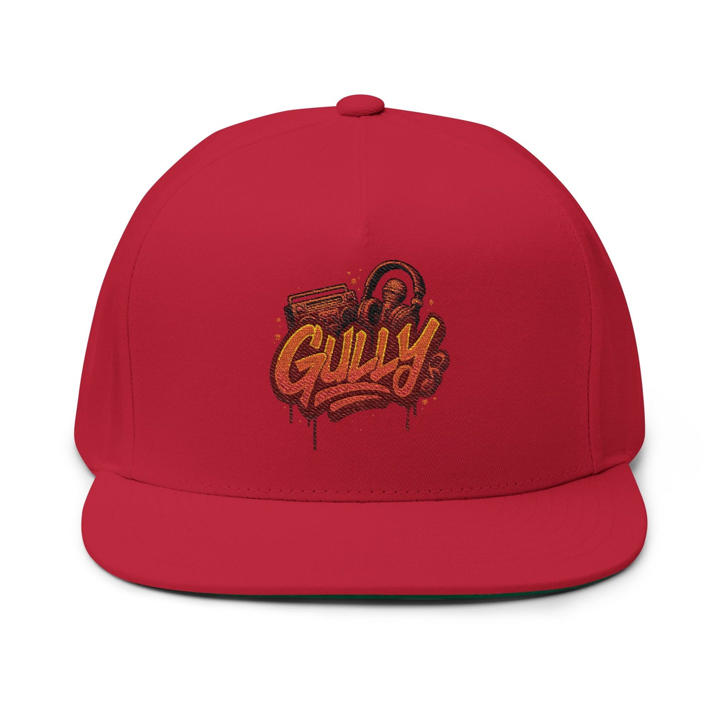 Gully Graffiti Red Heat Edition Snapback - Premium Streetwear