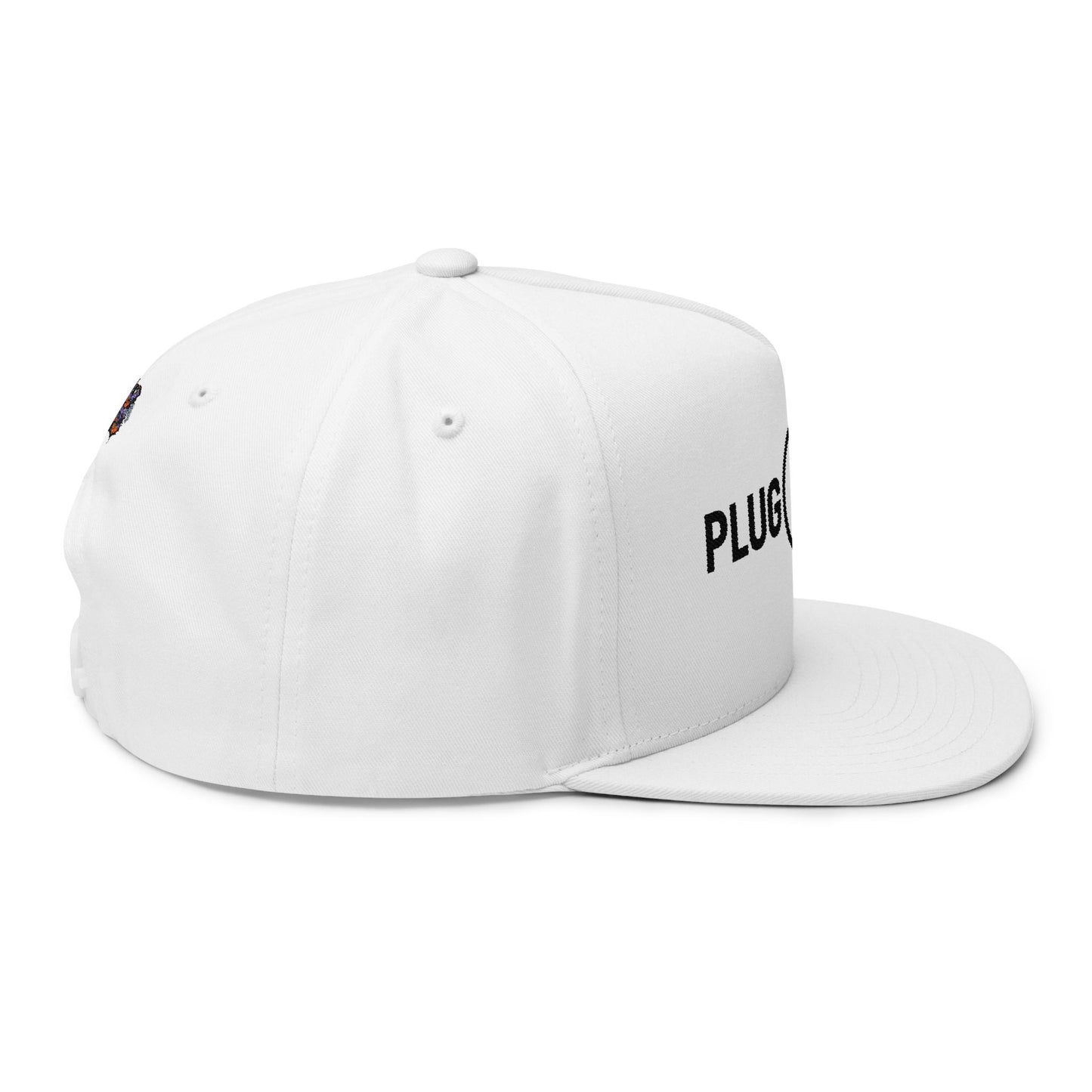 Plug In Snapback - Minimal Charge Edition White Cap