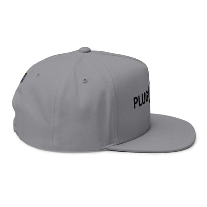Plug In Snapback - Minimal Charge Edition White Cap