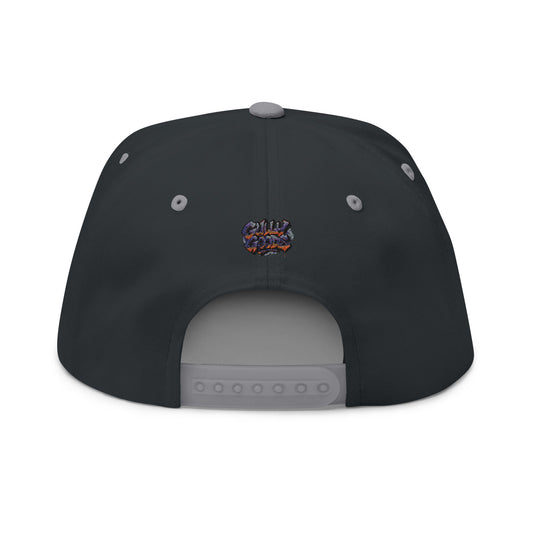 Gully Graffiti Snapback - Black Flame Edition Hat