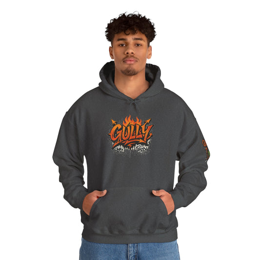 Gully Graff Burner Drop Hoodie - Exclusive Streetwear Style