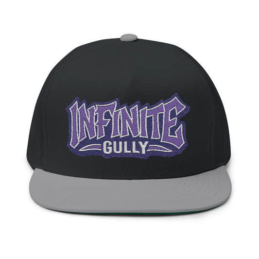 Gully Graffiti Snapback - Black Flame Edition Hat