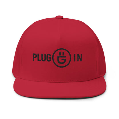 Plug In Snapback - Minimal Charge Edition White Cap