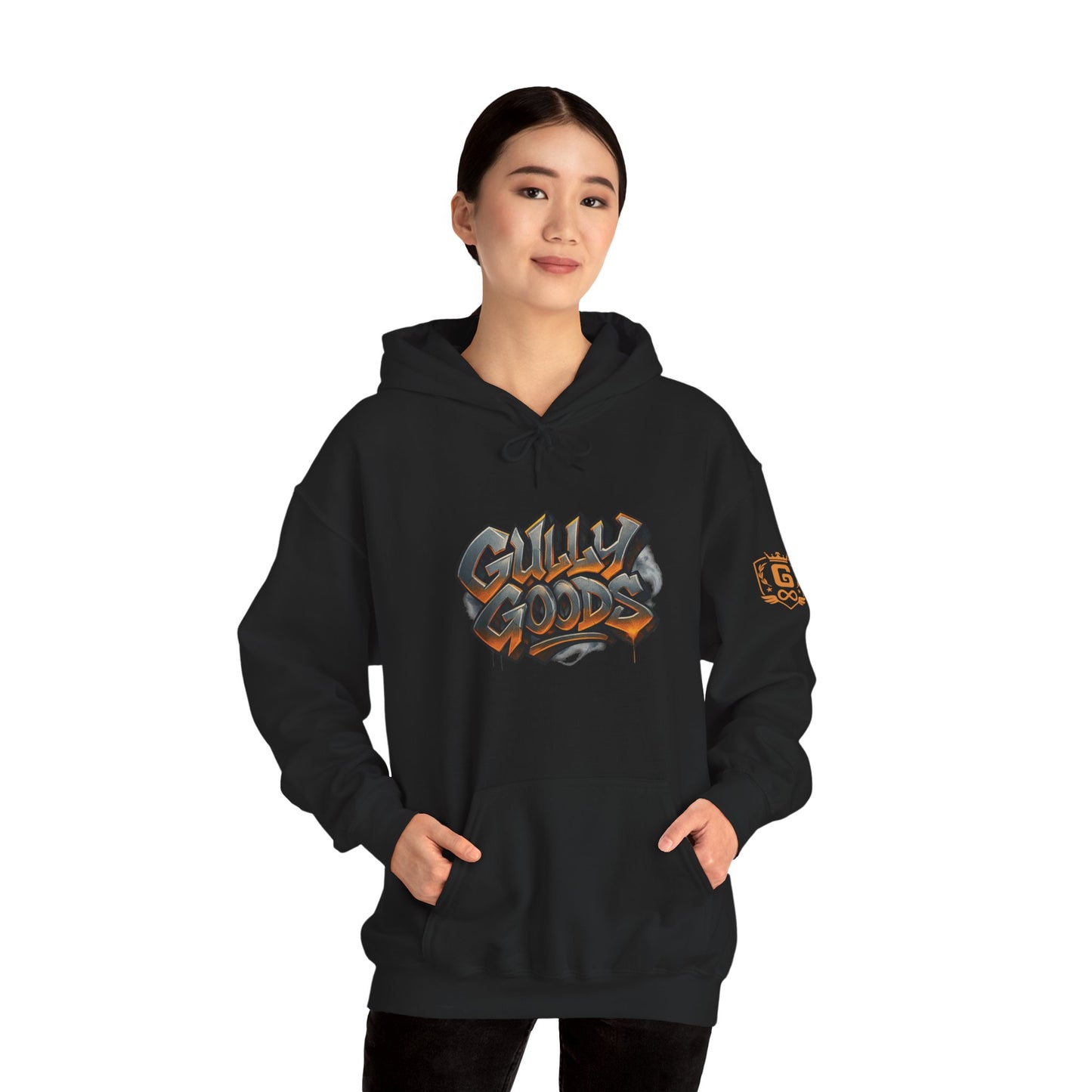 Gully Graff Tag Style Hoodie - High-Quality Streetwear